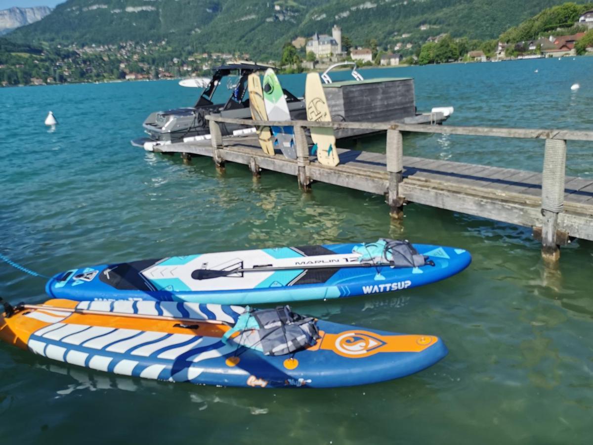 דיון La Baie Des Voiles ,Vue Lac D'Annecy ,Plage Privee מראה חיצוני תמונה
