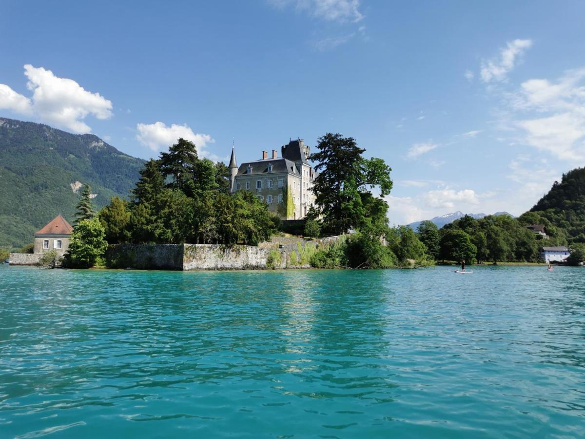 דיון La Baie Des Voiles ,Vue Lac D'Annecy ,Plage Privee מראה חיצוני תמונה