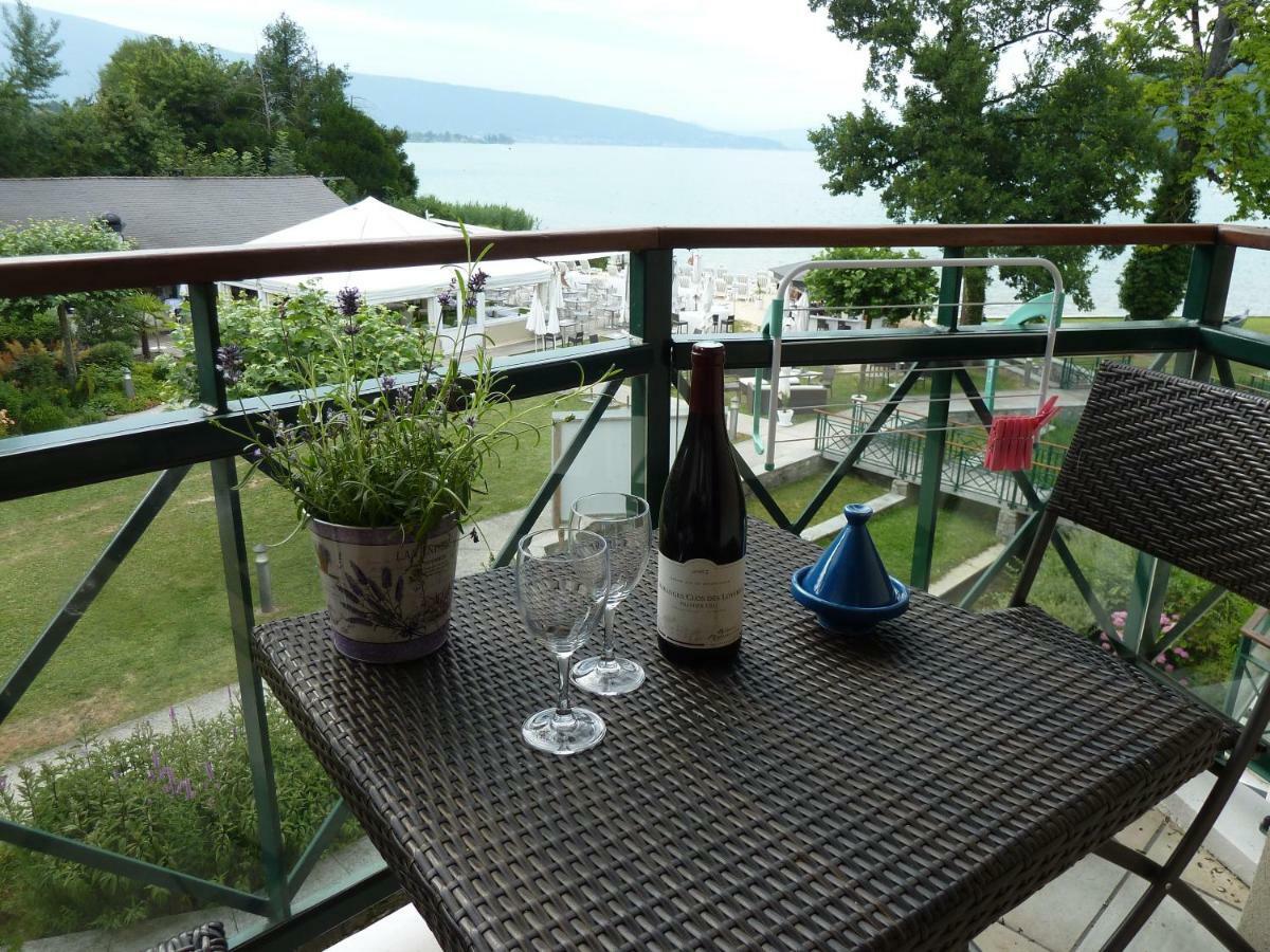 דיון La Baie Des Voiles ,Vue Lac D'Annecy ,Plage Privee מראה חיצוני תמונה