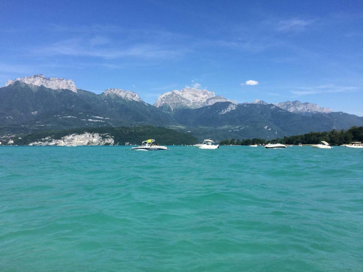 דיון La Baie Des Voiles ,Vue Lac D'Annecy ,Plage Privee מראה חיצוני תמונה