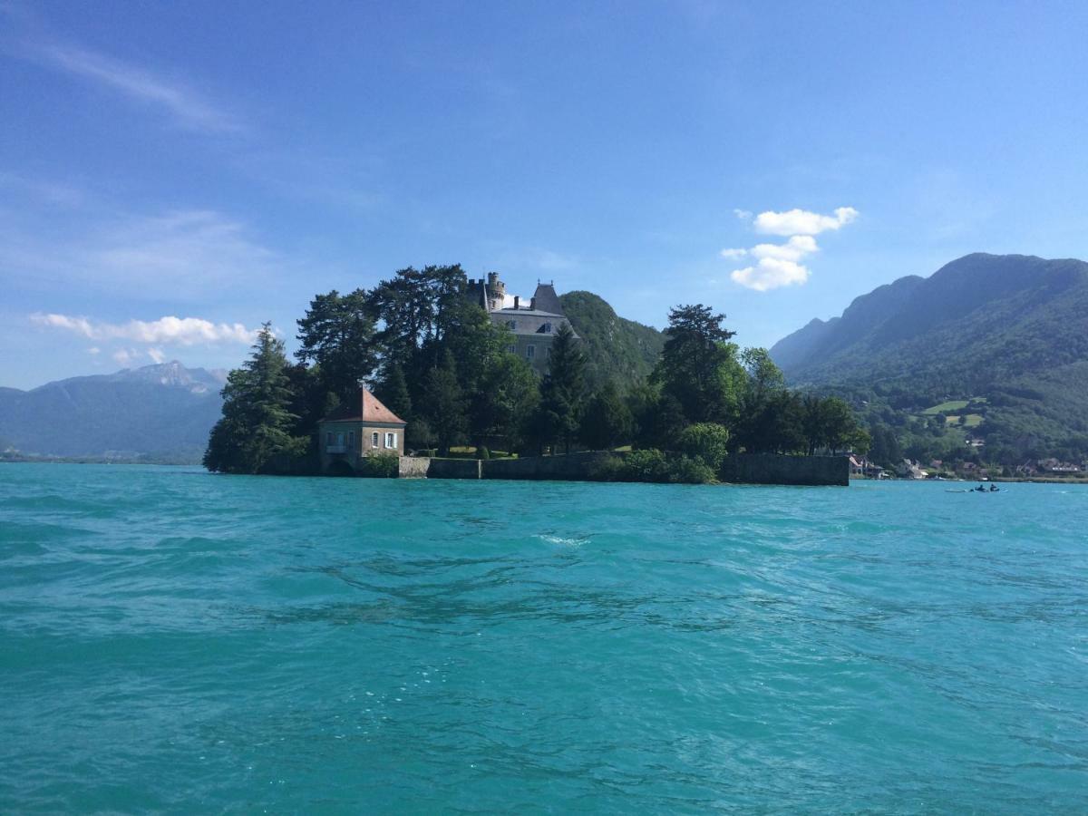 דיון La Baie Des Voiles ,Vue Lac D'Annecy ,Plage Privee מראה חיצוני תמונה