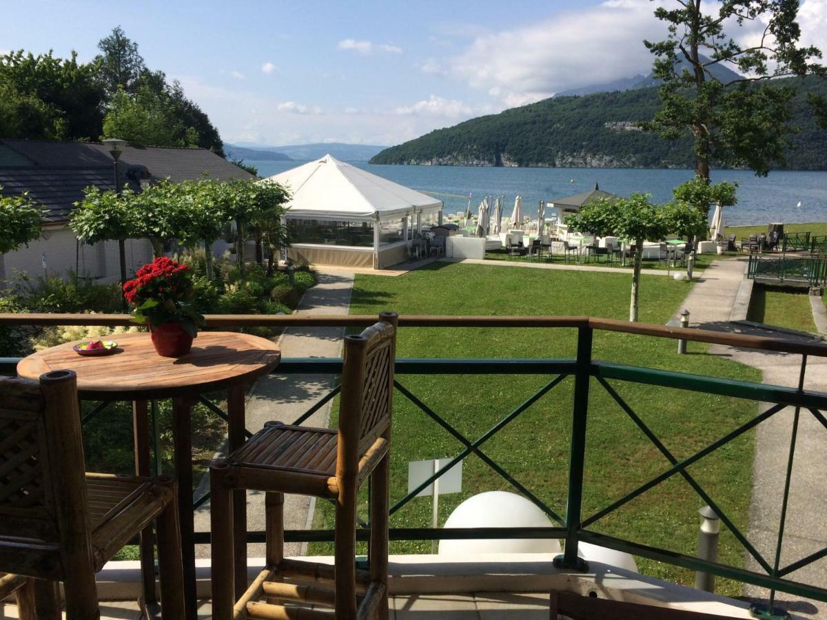 דיון La Baie Des Voiles ,Vue Lac D'Annecy ,Plage Privee מראה חיצוני תמונה